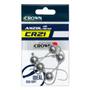 Imagem de Anzol Jig Head Crown CR21 N4/0 9g Cartela com 5 Jigs