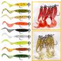 Imagem de Anzol Jig Pequeno E Macio 1g Com Isca De Minhoca De 4cm 5pcs/saco Para Pesca De Perch, Crappie E