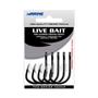 Imagem de Anzol Live Bait Black Nickel Marine Sports n3/0 Cartela com 30 Unidades