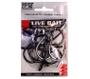 Imagem de Anzol Live Bait Nº 13/0 Black Nickel Marine Sports 10 Peças