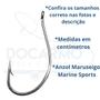 Imagem de Anzol Maruseigo N26 Grande Marine Sports Caixa c/ 50 uni