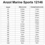 Imagem de Anzol Pesca Marine Sports 12146 N4/0 (3,4cm) Black 25 Peças