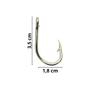 Imagem de Anzol Pesca Marine Sports Nickel 12147 Nº 6/0 Caixa 100un