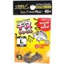 Imagem de Anzol Pesca ODZ Chinu Single Inline Fishing Ideal Para Dourado Tucunaré Tamanho L C/ 09uns
