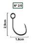 Imagem de Anzol VMC Light Inline Single 7237BN Nº2/0 - 10 Unidades