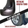 Imagem de Apara Barro Flap Lameiro Fiat Toro 2016 17 18 19 20 21 22 23 24 Tg Poli 4 Peças