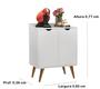 Imagem de Aparador 2 Portas Buffet Cava Poncho Plus Pés Palito - Várias Cores - Comprar Moveis para sua Casa