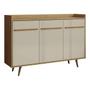 Imagem de Aparador Buffet com 3 Portas Retrô 135cm Multimóveis CR50104