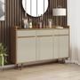 Imagem de Aparador Buffet com 3 Portas Retrô 135cm Multimóveis CR50104