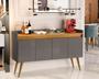 Imagem de Aparador Buffet Sala 4 Portas Luise - Diversas Cores - Comprar Moveis em Casa