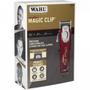 Imagem de Aparador Cabelo MAGIC CLIP CORDLESS Prata/Vermelha WAHL