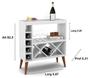 Imagem de Aparador com Adega Estilo Retrô Chateau Cor Branco - Comprar Moveis em Casa