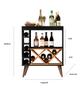 Imagem de Aparador com Adega Style Estilo Retrô para bebidas com Pés Palito Cores - Comprar Móveis de Casa