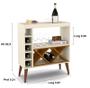 Imagem de Aparador com Adega Style Plus Estilo Retrô para bebidas com Pés Palito - Cores - Comprar Móveis para sua Casa
