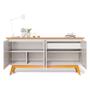 Imagem de Aparador para Sala Buffet Ambiente Classic 1.6 com Gaveta Off White Nature - Imcal