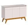 Imagem de Aparador para Sala Buffet Ambiente Classic 3 Portas Off White - Imcal