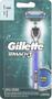 Imagem de Aparelho Barbear Gillette Mach 3 Aqua Grip Com Recarga