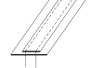 Imagem de Aparelho Calha Com Tensor desenvolvido para aplicação de elástico sobre a peça Tamanho 1,0cm a 2,0cm