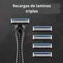 Imagem de Aparelho De Barbear Flex3 Hybrid Extra Suave C/5 Cargas Bic