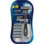 Imagem de Aparelho De Barbear Flex3 Hybrid Extra Suave C/5 Cargas Bic