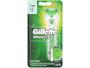 Imagem de Aparelho de Barbear Gillette Mach3 Aqua-Grip  - Sensitive Recarregável