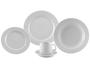 Aparelho de Jantar 20 Peças Schmidt Redondo - Branco Porcelana Cilíndrico Imagem de Aparelho de Jantar 20 Peças Schmidt Redondo