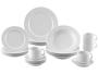 Aparelho de Jantar 20 Peças Schmidt Redondo - Branco Porcelana Cilíndrico Imagem de Aparelho de Jantar 20 Peças Schmidt Redondo