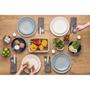 Aparelho de Jantar Bege com 18 Peças - Mason Cash Imagem de Aparelho de Jantar Bege com 18 Peças - Mason Cash