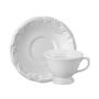 Imagem de Aparelho de Jantar Chá e Café Schmidt Porcelana Pomerode Branco 42 Peças + Bowl 500ml