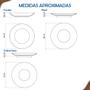 Imagem de Aparelho de Jantar Magnólia Tramontina Jogo de Pratos Rasos, Fundos e Sobremesa com Opções de Kits