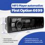 Imagem de Aparelho de Som Automotivo First Option 6699 Com Usb Bluetooth E Leitor De Cartão Sd