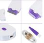 Imagem de Aparelho Depilador Sem Dor Pelos Íntimos Aparador Recarregável Usb Com Luz Moderno