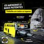 Imagem de Aparelho Inversor Solda Mig Sem Gás 150 Amperes Bivolt 127/220V + Mascara 8K 4 Esquadros