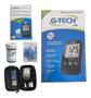 Imagem de Aparelho Medir Diabetes Glicose Combo Completo G-tech Lite