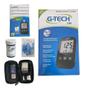 Imagem de Aparelho Medir Diabetes Gllicose Combo Completo G-tech Lite