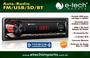 Imagem de Aparelho Radio De Som Com Bluetooth  Usb Mp3 Sd  Automotivo