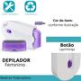 Imagem de Aparelho Recarregável Feminino com Luz Guia para Precisão
