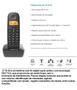 Imagem de Aparelho Telefone Fixo Sem Fio Intelbras Longo Alcance com 6 Ramais
