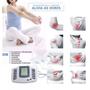 Imagem de Aparelho Tens Choque Fisioterapia Eletrochoque Eletrodos+chinelos completo