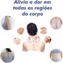 Imagem de Aparelho Tens Profissional Fisioterapia Com Eletrodos  Para Eletroestimulacão