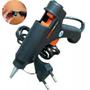 Imagem de Aplicador de Cola Quente Fino Bivolt 110v/220v para Artesanato com Bastão Removível Com Garantia