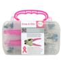 Imagem de Aplicador de Ilhós Crop a Dile Pink - Kit com Estojo e 100 Ilhoses Wer Memory Keepers
