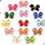 Imagem de Aplique Borboleta Metal com Vidro 22x29mm 10pç 50g Colagem Cor Sortida