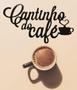 Imagem de Aplique Cantinho Do Café Decorativo Cozinha Mdf 30x18cm Adesivado