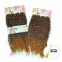 Imagem de Aplique Crochet Braid Cabelo Cacheado Fibra Orgânica 70Cm