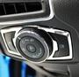Imagem de Aplique Cromado Moldura Botões de Comando do Farol Ford Ka Ecosport Focus Fusion Ranger