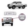 Imagem de Aplique Cromado para Maçaneta Tampa Traseira Hilux 2005 2006 2007 2008 2009 2010 2011 2012