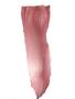 Imagem de Aplique de cabelo orgânico liso cor rosa com tic tac 60cm