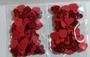 Imagem de Aplique de Coração 1,5cm EVA Com Glitter Kit com 100 unidades Vermelho