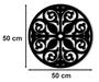 Imagem de Aplique De Parede Em Mdf 6mm Vazado Mandala Arabesco